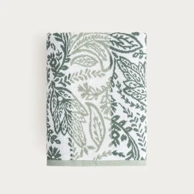 Produktbild von HOMLA RONU Handtuch mit Pistazienmuster 70x130 cm