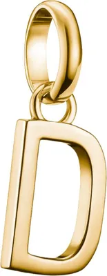 Produktbild von Thomas Sabo Charm-Anhänger Buchstabe D Connect Vergoldet CC1210-413-39