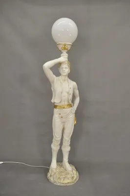 Obrázok produktu pre Dizajnová lampa stojaca lampa lampy lampy stojan XXL socha postava socha