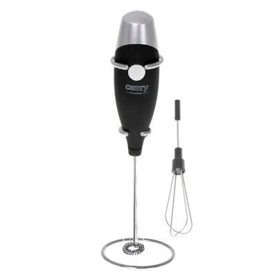 Produktbild von Camry CR 4501b Milchaufschäumer mit Schneebesen u. Ständer schwarz