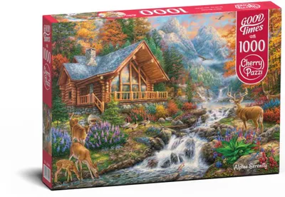 Zdjęcie produktu dla Puzzle 1000 CherryPazzi Alpine Serenity 30400