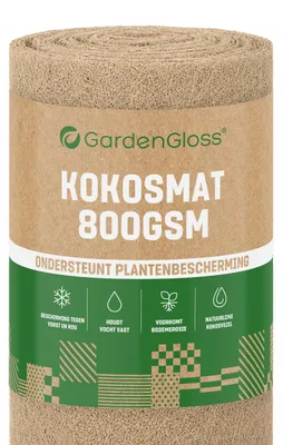 Obrázok produktu pre Kokosová textília, 800 g/m², ochrana a ochrana proti mrazu, 0,25 m x 5 m