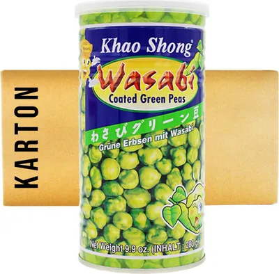 Produktbild von Khao Shong Wasabi Erbsen 24x280g