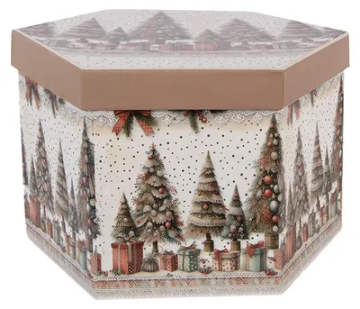 Zdjęcie produktu dla Clayre & Eef – zestaw 14 bombek choinkowych, 8 x 8 x 8 cm, białe, z tworzywa sztucznego