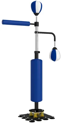 Produktbild von Bokssackständer - Boxsäule - Boxballständer - Sandsack - Schlagpolster - Höhenverstellbar