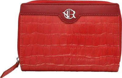 Image de Rovicky - Portefeuille en cuir pour femme Kings, rouge, taille unique