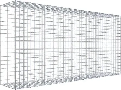 Produktbild von Anbaugabione Typ 2 200 cm x 100 cm x 40 cm (L x H x T), Maschenweite 5 cm x 5 cm, C-Ring