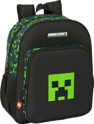 Obrázek produktu pro Safta Minecraft Tnt 15 l 32 x 12 x 38 cm 612547640 Batoh černý Dětský černý Jedna velikost