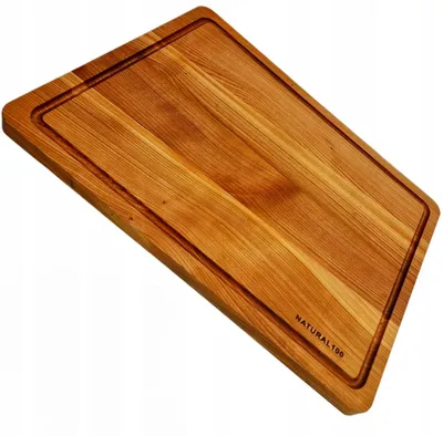 Obrázok produktu pre Drevená doska na krájanie, 35,5 x 29,5 cm