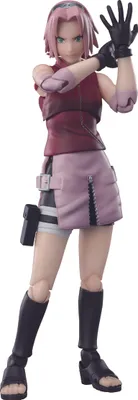 Produktbild von Bandai Tamashii Nations Naruto Shippuden S.H. Figuarts Actionfigur Sakura Haruno -Inheritor of Tsunade's indominable will- 14 cm BTN63448-1