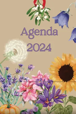 Produktbild von Blumenmuster-Kalender 2024