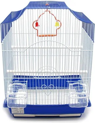 Produktbild von Famanu Vogelkäfig mit Zubehör - 33 x 26 x 46 cm