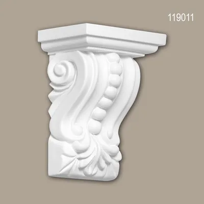 Produktbild von PROFHOME 119011 Konsole Zierelement dekoratives Element Stuckdekor