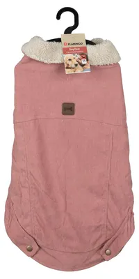 Immagine prodotto di Cappotto per cani Flamingo Endor rosa, lunghezza schiena: 55 cm