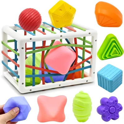 Imagen del producto de Juguetes Montessori para niños y niñas de 1 y 2 años, ideales para regalos