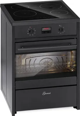 Produktbild von GURARI GCH E 612 BL Induktions Standherd 60 cm, Induktion, Schwarz, Range Coocker