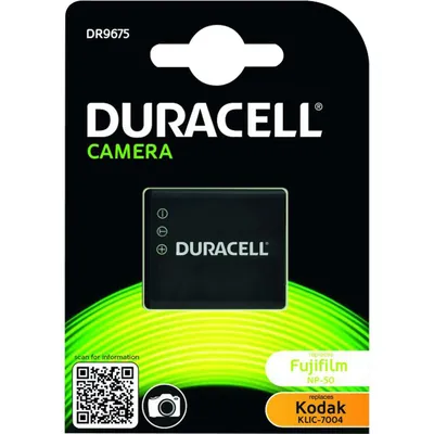 Produktbild von Duracell Li-Ion Akku 770mAh für Fujifilm NP-50/Pentax D-LI68