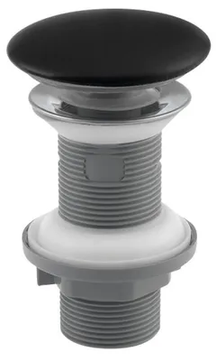 Obrázok produktu pre Odpadová súprava 5/4" click-clack, keramická zátka, v. 20-70 mm, čierna matná