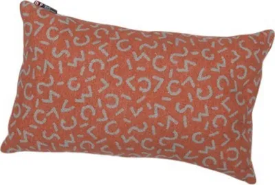 Produktbild von David Fussenegger Kissen gefüllt Silvretta 'Kleinmuster' 30 x 50 cm Terracotta