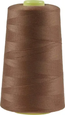 4572m Polyester Overlock Garn braun