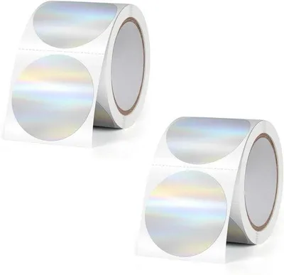 Produktbild von Thermische Zelfklevende Etiketten - 2stuks - Stikkers - Thermisch Papier - Reflectief