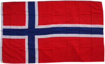Produktbild von Flagge Norwegen 90 x 150 cm - Fahne- reißfest - rissfest - Hissfahne- Hissflagge - Sturmflagge -zum hissen - - keine billige Chinaqualität