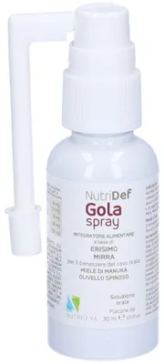 Immagine prodotto di Nutridef Gola Spray 30 Ml