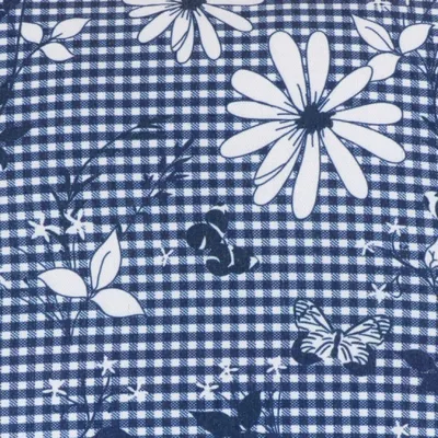 Obrázok produktu pre Látka - Dita - šírka 140 cm - modrá, biela