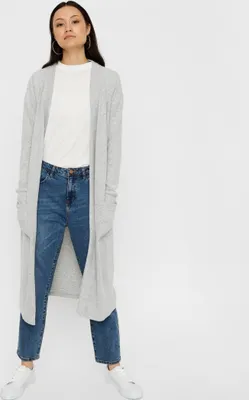 Produktbild von Noisy May City Strickjacke Grau XS Frau Grau XS
