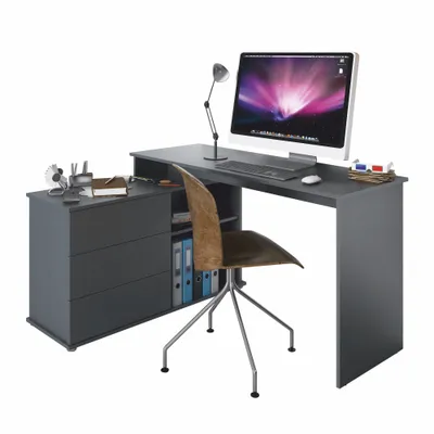 Obrázek produktu pro MOB, PC stůl - Toredol (grafit)