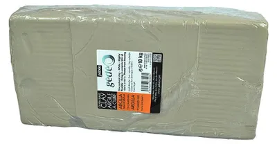 Produktbild von Pébéo - Gédéo Weißer Ton zum Brennen, Brot 10 KG - Tonerde Töpferei, Modellieren