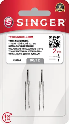 Obrázek produktu pro SINGER N202411M203, Jehla, Kov, 2 kusů