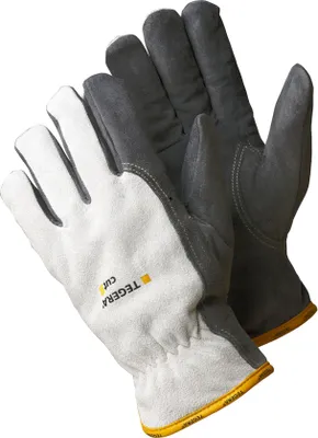 Produktbild von Lederhandschuh TEGERA 256 | 6 Paar grau, Cat.II, 2322B, Gr. 7