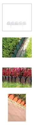 PROSPERPLAST Gartenbegrenzung Garden Line 10 m braun
