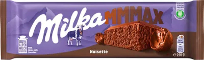 Produktbild von Milka MMMAX Noisette 250g – Schokolade mit Haselnusscreme