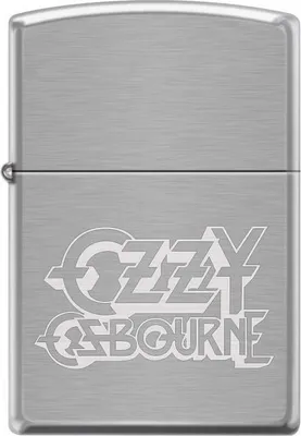 Produktbild von Ozzy Osbourne Feuerzeug  Zippo - Logo Standard Standard