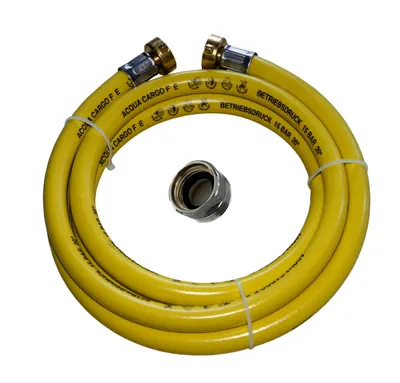 Produktbild von Heizung Füllschlauch Füllschlauchset für Heizung 2,5 m Längen 2,5m, 5m, 10m mit Verbindungsstück für Wanne oder Dusche 2,5m
