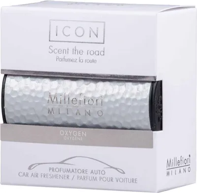 Image de Millefiori Milano Icon Rafraîchisseur d'air pour voiture Oxygen Metal