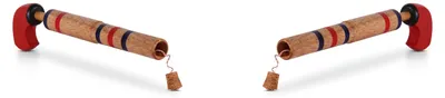 Produktbild von BestSaller 1239 Piraten Korkenknaller-Pistole, Holz, natur (2 Stück)