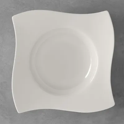 Zdjęcie produktu dla Villeroy & Boch 1025252698, Talerz obiadowy, Inne, Porcelana, Biały, NewWave, 280 mm