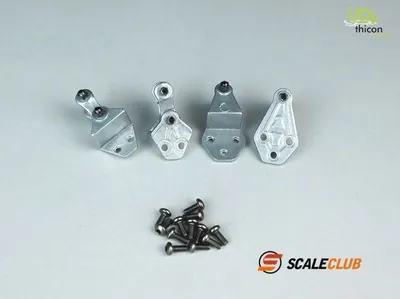 Produktbild von ScaleClub 1:14 Federtäger Vorderachse für 50195