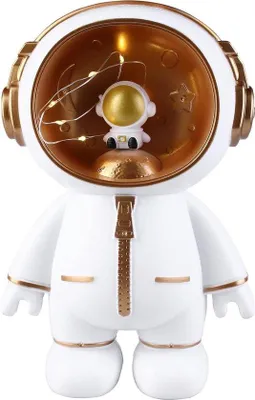 Immagine prodotto di Lampadina a risparmio energetico "Astronauti" bianca per bambini