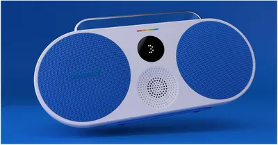 Produktbild von Polaroid 009092 - Bluetooth Lautsprecher P3 Music Player blau & weiß - Lautsprecher