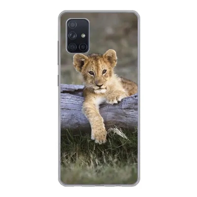 Produktbild von MuchoWow® Handyhülle Schutzhülle Hülle für Samsung Galaxy A71 Jungtier - Tier - Natur Silikon Softcase Handy Hülle - Kartenbesitzer