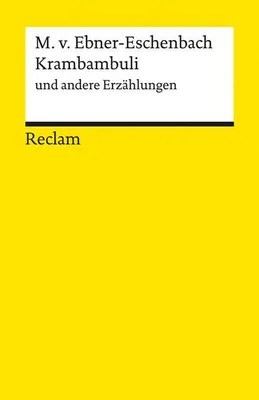 Obrázok produktu pre Krambambuli und andere Erzählungen