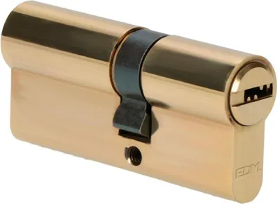 Produktbild von Zylinder EDM 85169 r15 Vergoldetes Messing Europäischer langer Nocken