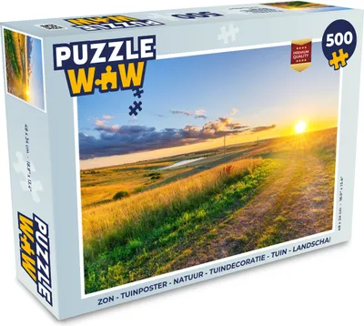 Obrázek produktu pro MuchoWow MuchoWow® Puzzle 500 ks Slunce - Příroda - Krajina