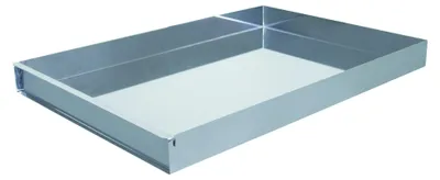 Obrázok produktu pre Plech na koláče z nehrdzavejúcej ocele 580 x 400 x 50, typ S