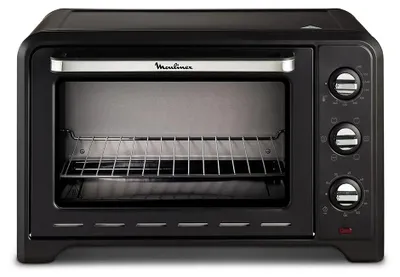 Produktbild von Moulinex OX484810, 39 l, Schwarz, Drehregler, Mechanisch, 120 min, Leistung