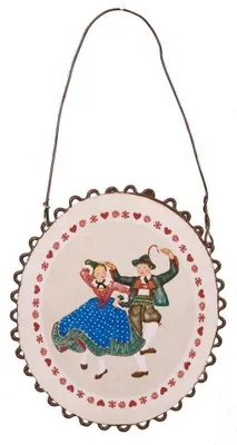 Obrázok produktu pre Clayre & Eef BBL223 Nástenný dekoratívny vešiak na obrazy 9x11 cm Nástenná dekorácia
